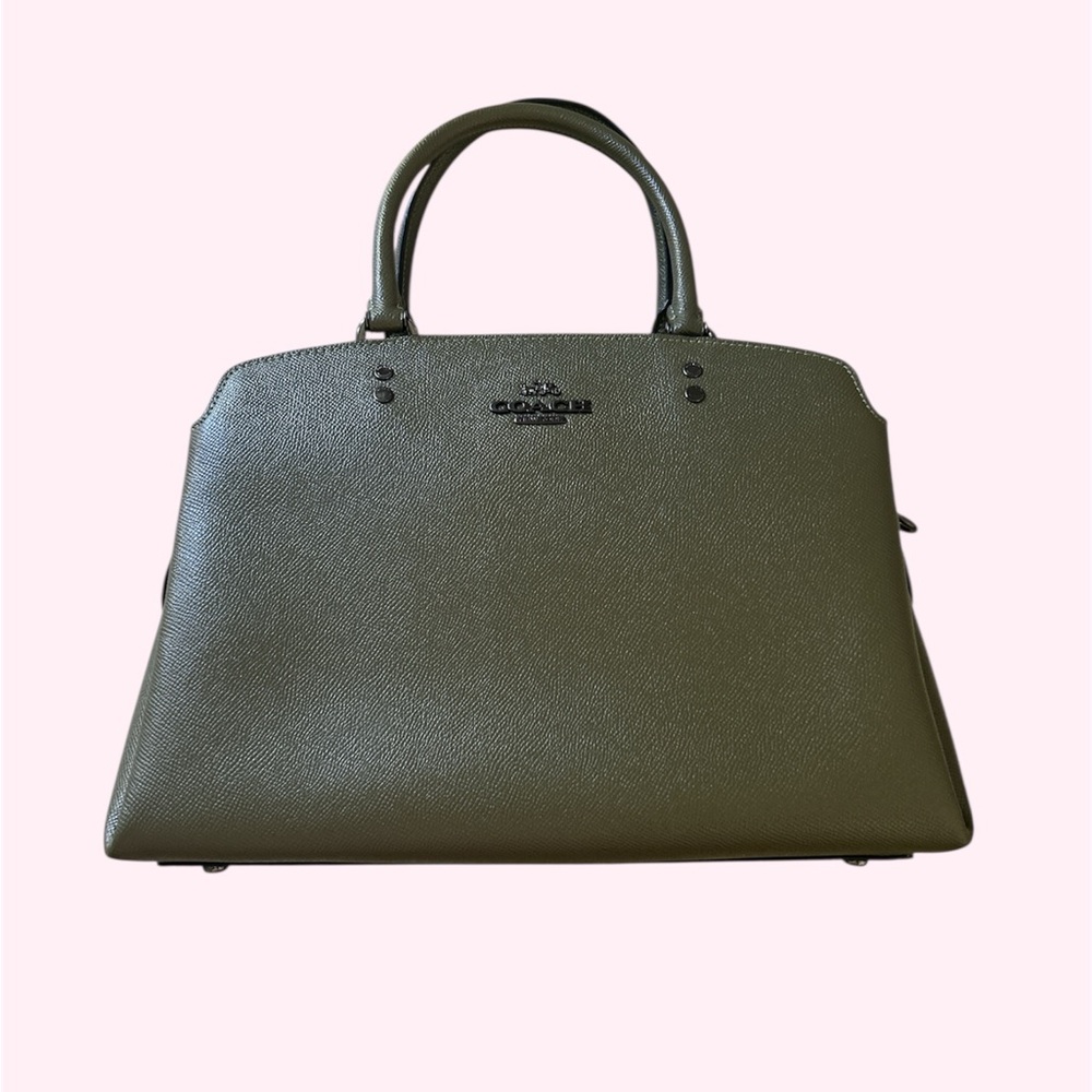 Coach Sage Green Satchel Bag
